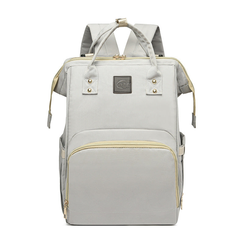 Portable High Capacity Maternity Backpack – Waterproof Oxford Cloth Baby Bag
