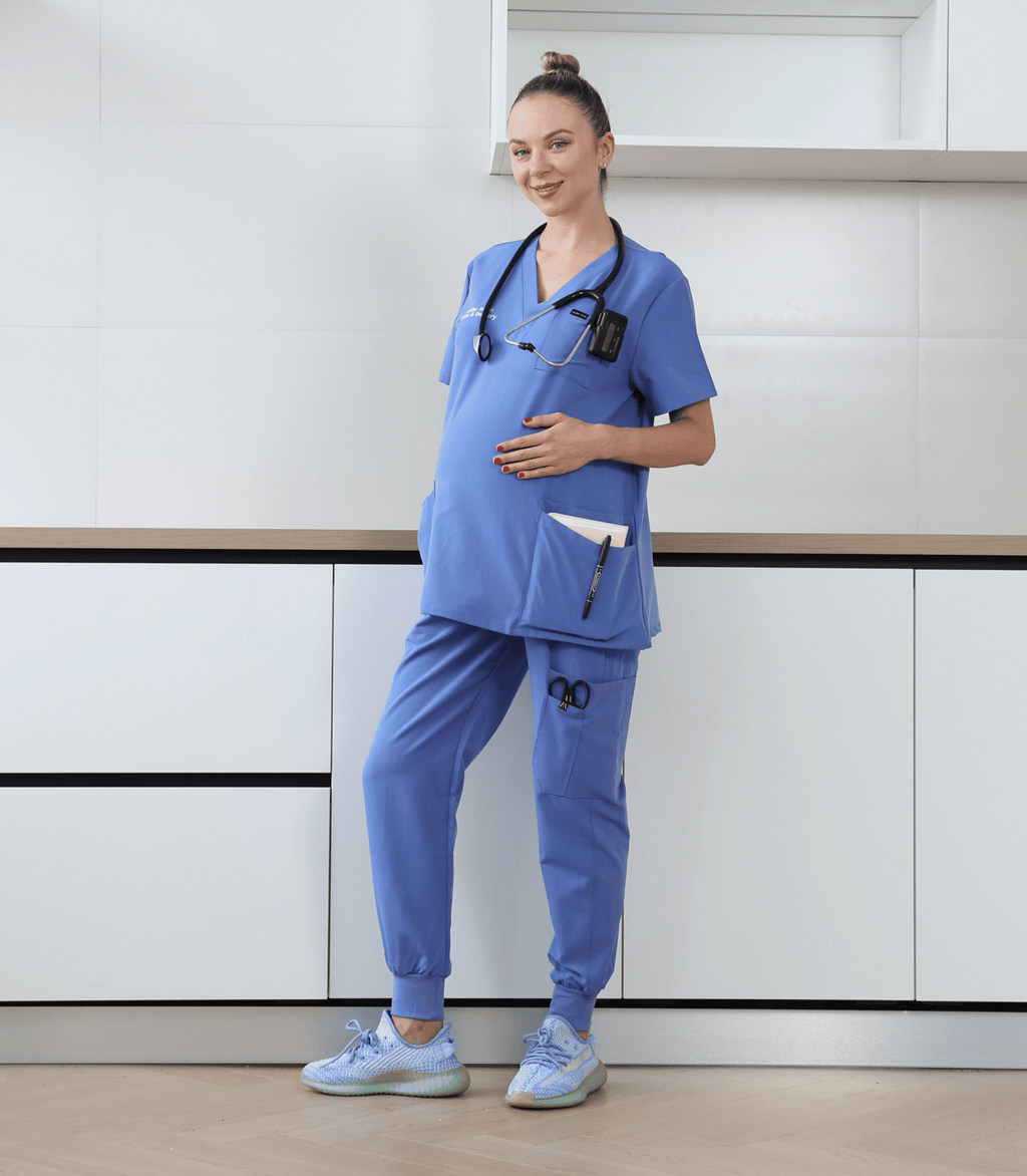 Mae Scrub Top