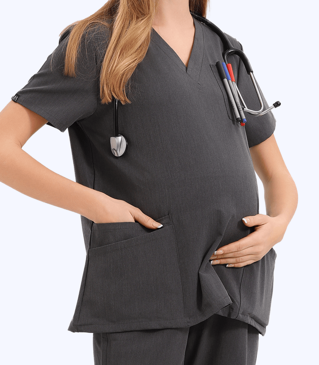 Mae Scrub Top