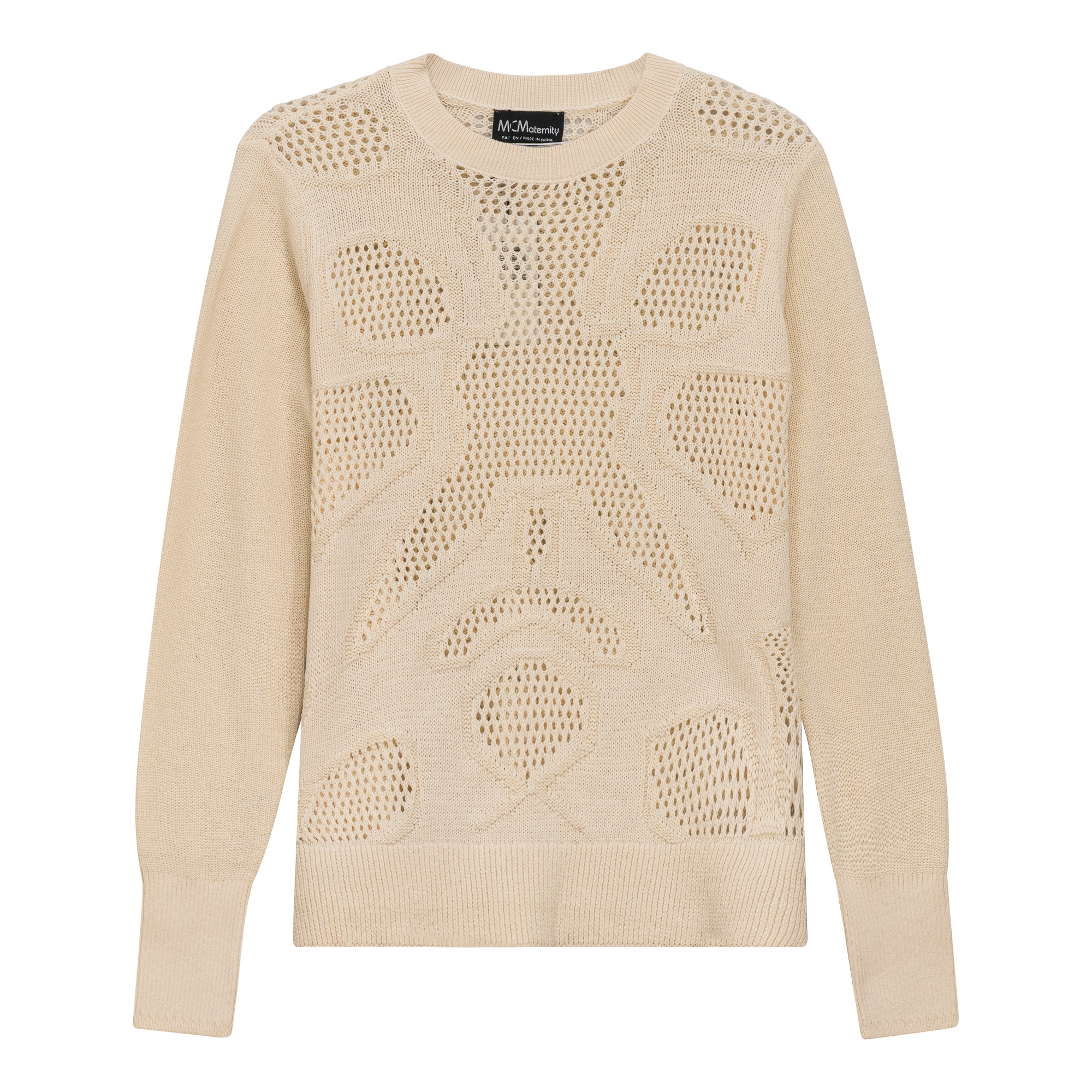 Maternity Knitted Boucle Sweater