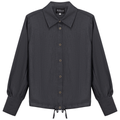 Maternity Denim Bungee Blouse