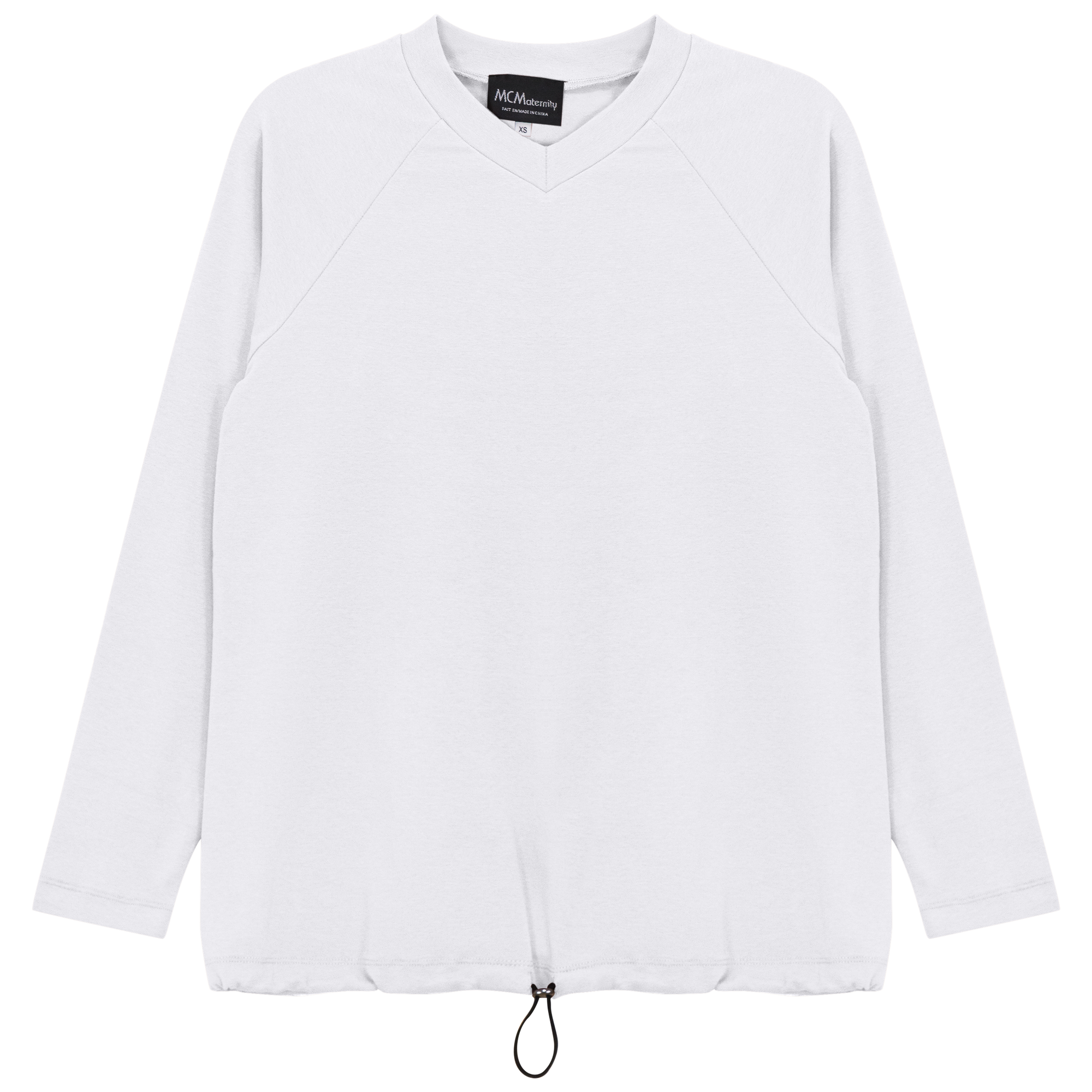Maternity V Neck Bungee Tee