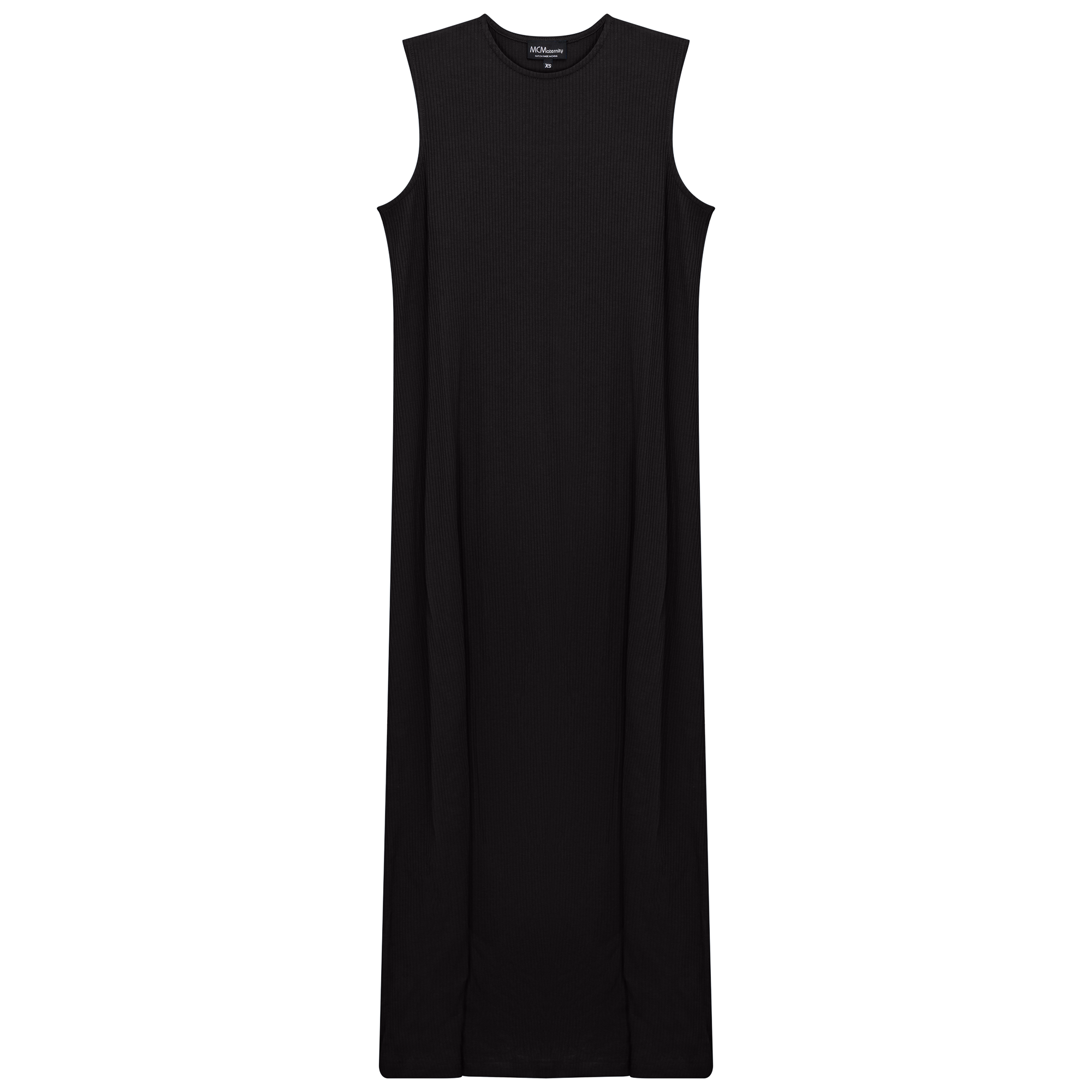 Maternity Ribbed Midi Dress