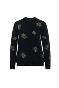 Maternity Embroidered Cropped Cardigan