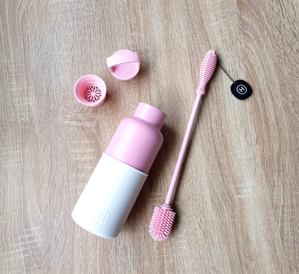 Bottle Cleaning Brush- Pink