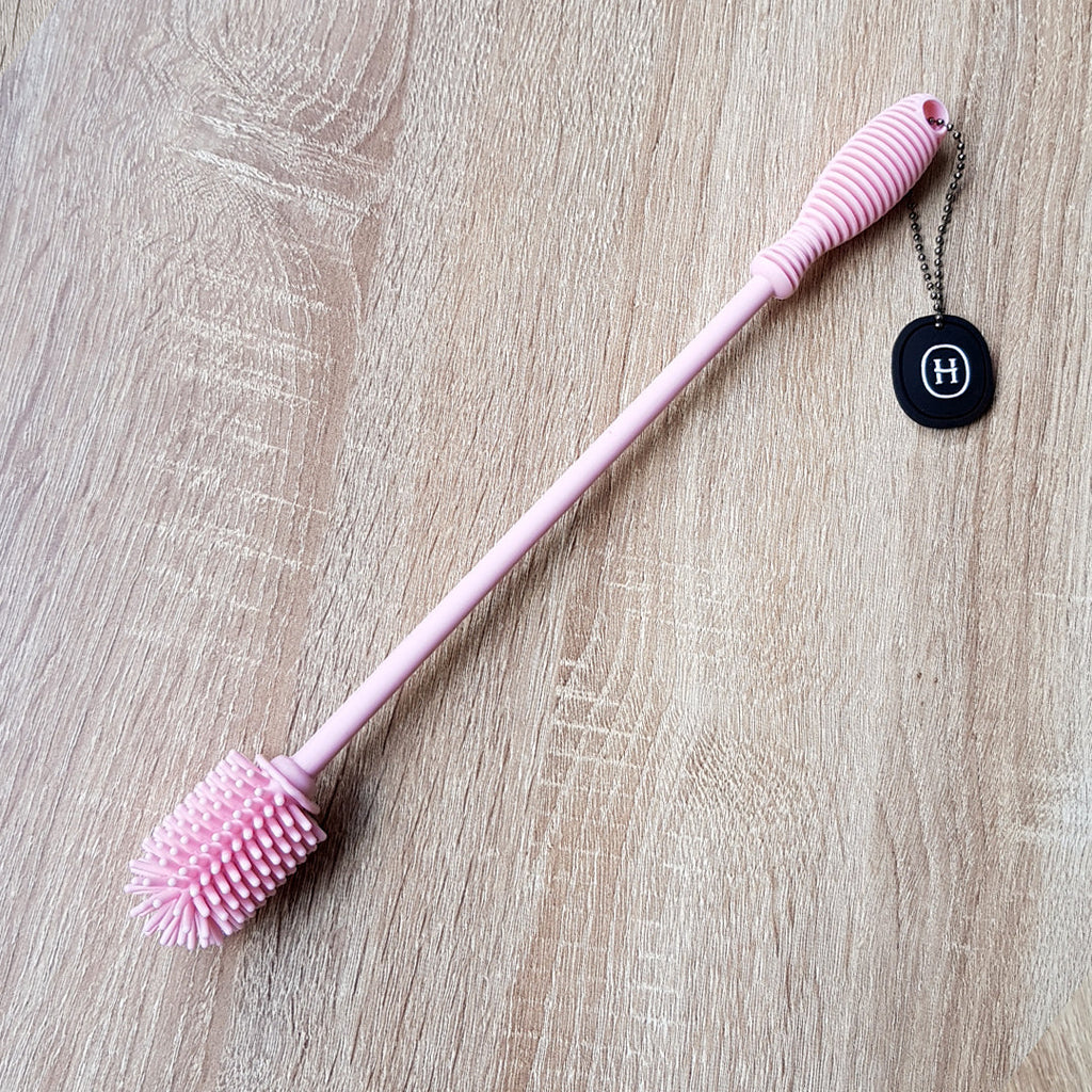 Bottle Cleaning Brush- Pink