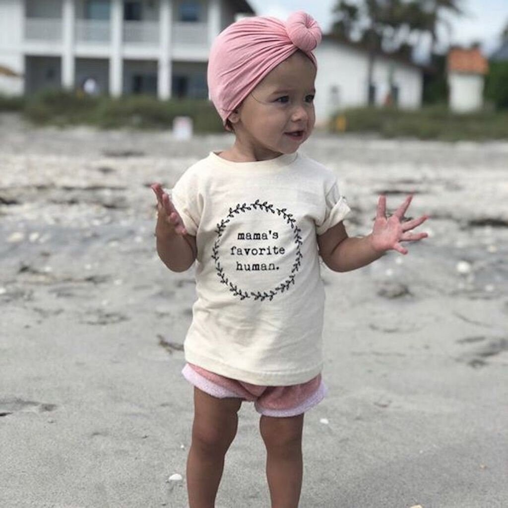 Mamas Favorite Human Organic Kids T-shirt