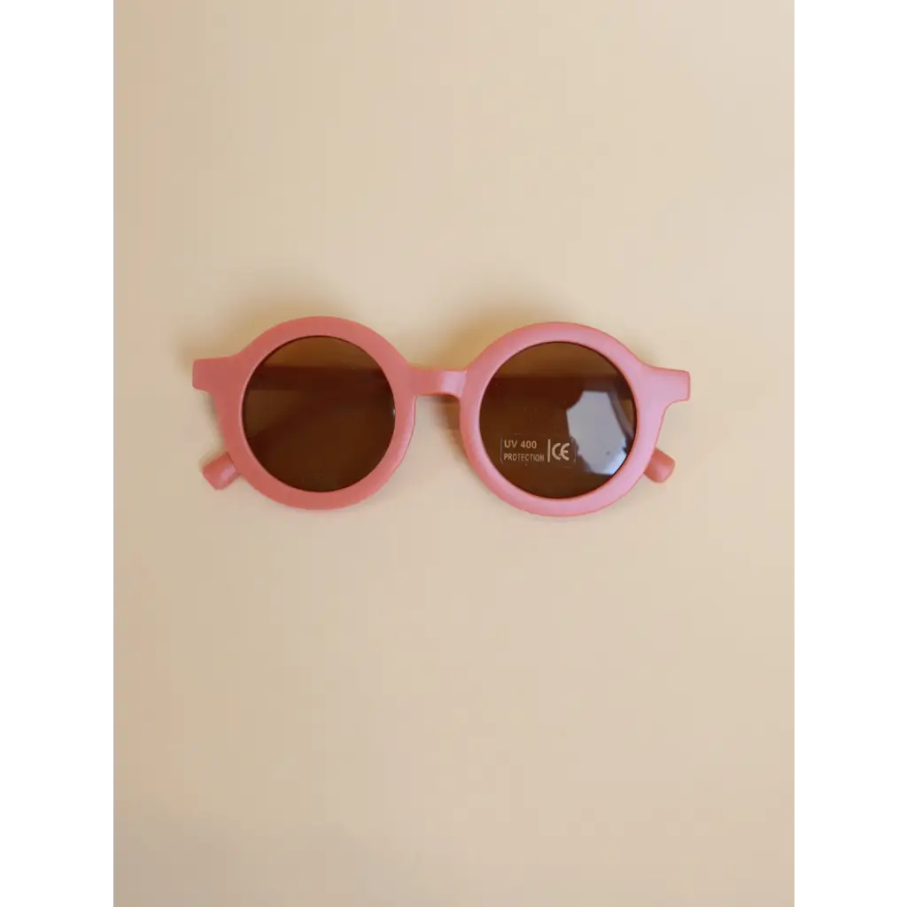 Toddler/Baby Round Retro Sunglasses, UV400 | Sky Blue